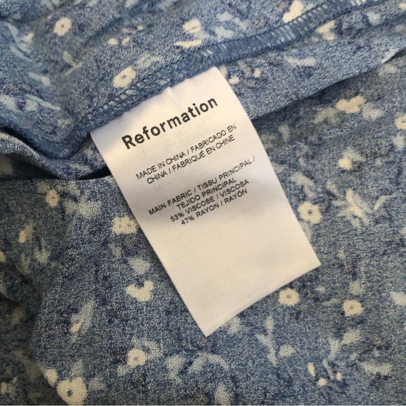 Reformation Baxley Dress - Eve - Picture 6 of 7